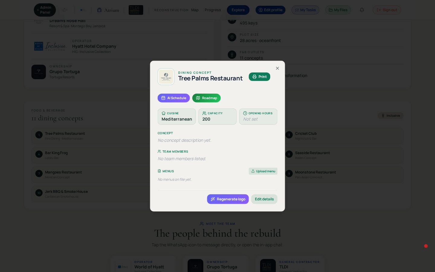 11 Restaurant Concepts, Editable Live